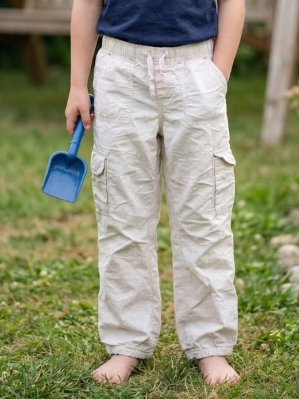 🐲3 FOR $9🦄 Epic Threads Jersey Lined Elastic Waist Pull On Relaxed Cargo Pants